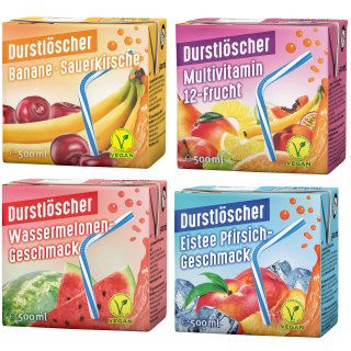 Durstlöscher Mix 4 Sorten 48x0,5l