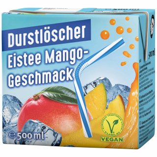 Durstlöscher Eistee Mango 48x0,5l
