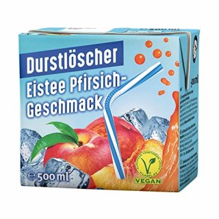 Durstl&ouml;scher Eistee Pfirsich 48x0,5l
