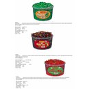 8 gro&szlig;e Dosen Haribo Aktionspaket Fr&ouml;sche, Schl&uuml;mpfe, Happy Cola, Gurken, Happy Cherrie, Riesen Erdbeeren,Fruchtkracher, Fruchtschnecken
