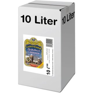GERTSACKER Heidelbeer-Glühwein (1 x 10 l Bag-in-Box)