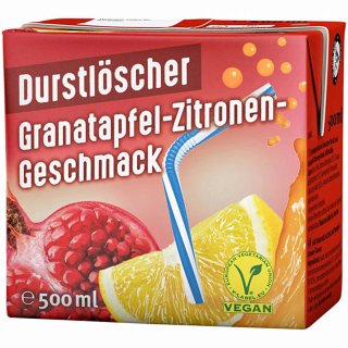 WeserGold - Durstlöscher Granatapfel-Zitrone 12x0,5l Trinkpäckchen