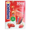 Sunquick - Wassereis zum Selbsteinfrieren Erdbeere 10x60ml