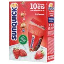 Sunquick - Wassereis zum Selbsteinfrieren Erdbeere 10x60ml