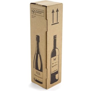 H-O Cargo 1er Flaschenversandkarton für Weinflaschen 80x1Stk.