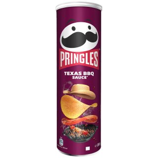 Pringles Texas BBQ Sauce Amerikanische Chips 19x185g