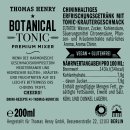 Thomas Henry Botanical Tonic Water 3x4x0,2l (Glas MW)