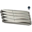 H-O Aluminiumfolie 4 Rollen 30cm, 12my, 90m, Perfekt für gastronomische Zwecke geeignet