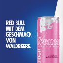 Red Bull Energy Drink Spring Edition (Sugarfree) mit Waldbeere-Geschmack - 24er Palette EINWEG Dosen (24 x 250 ml)